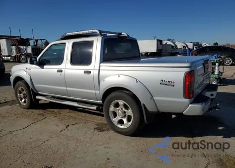 2001 Nissan Frontier Crew Cab Sc из США, поврежденный, VIN 1N6MD27T91C391471